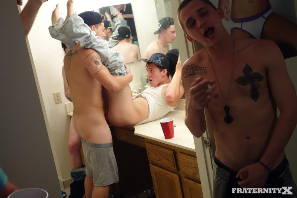 best of Party bathroom orgy college