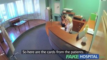 Fake hospital lesbian