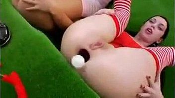 Golf balls ass