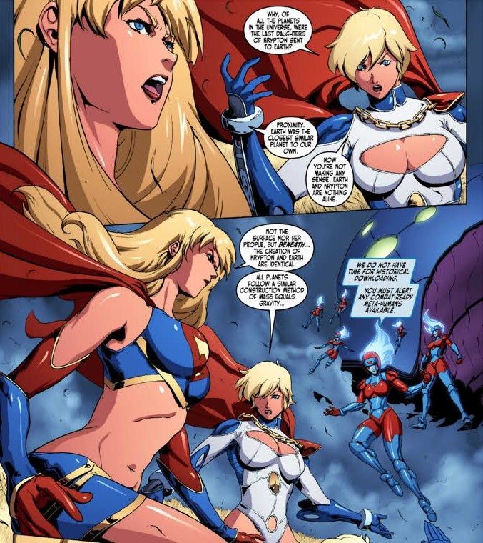 Jewel reccomend wonder woman supergirl