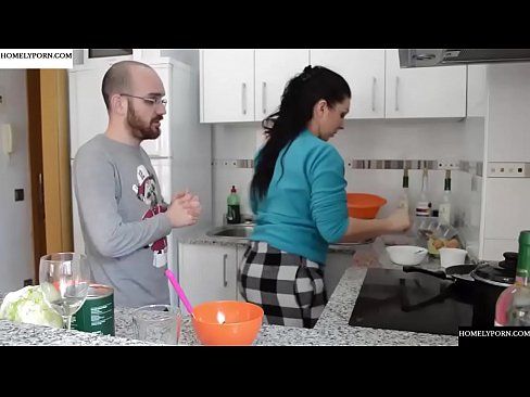 Fucked while cooking