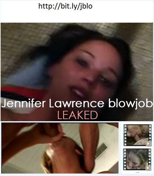 Jennifer lawrence blowjob