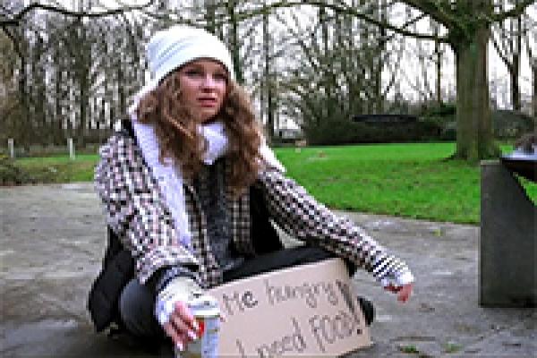 best of Girl hot homeless