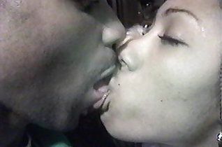 best of Tongue kissing ebony
