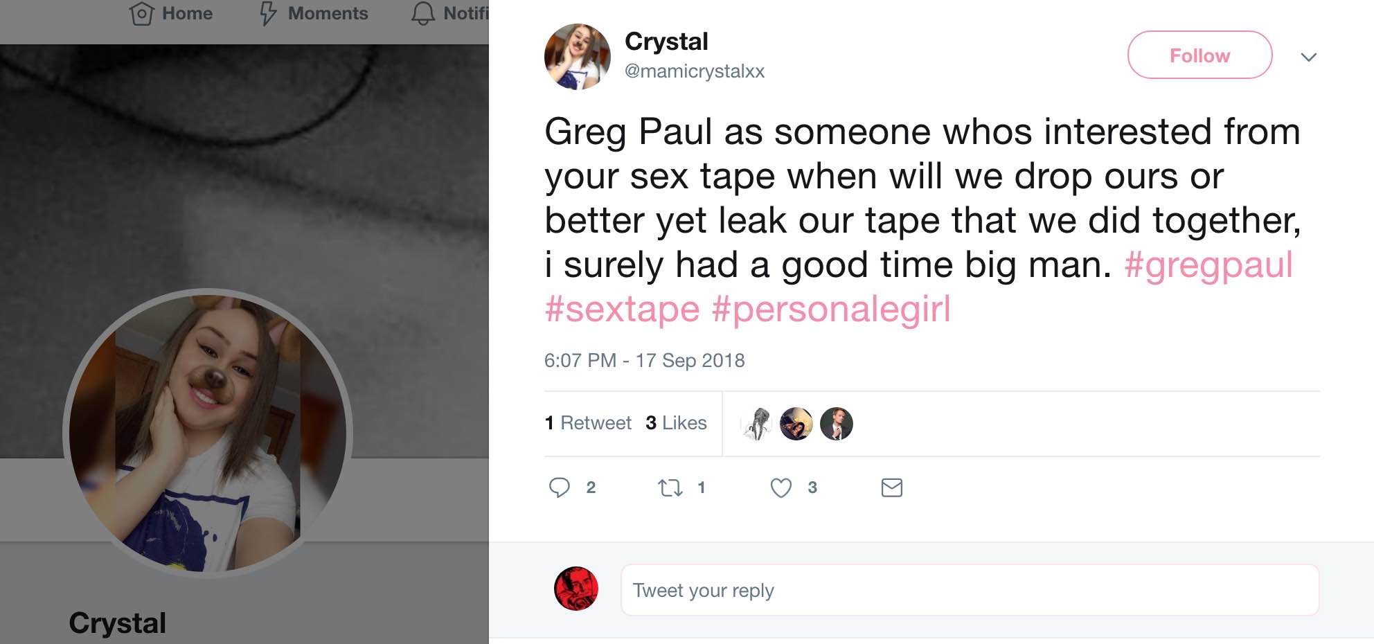 Greg paul sex