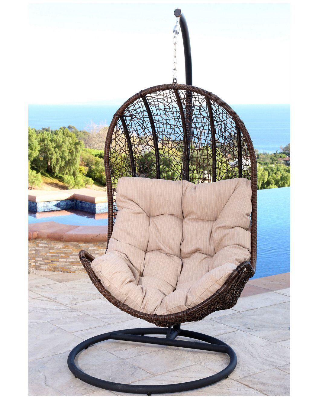 Hydraulics reccomend Swinging wicker chair