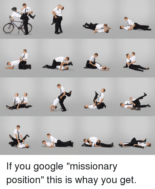 In the missionary position