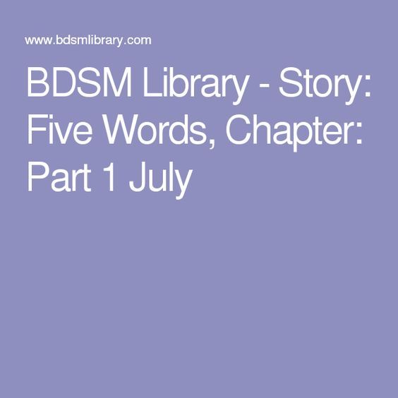 Lala reccomend Bdsm library stories story