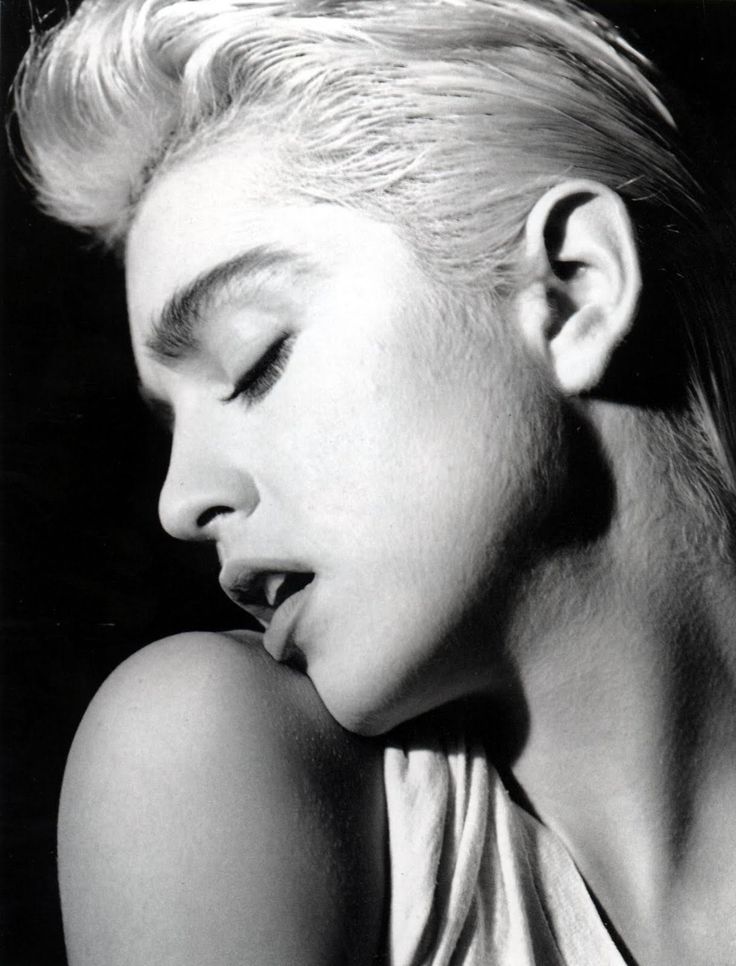 Madonna hairy face