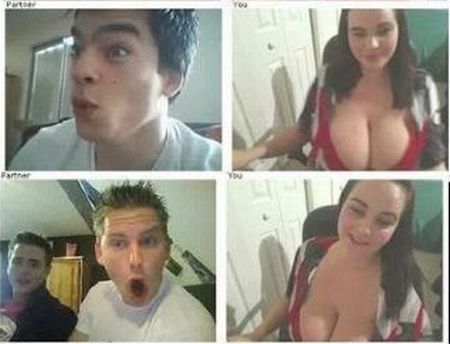 Chatroulette boob pictures