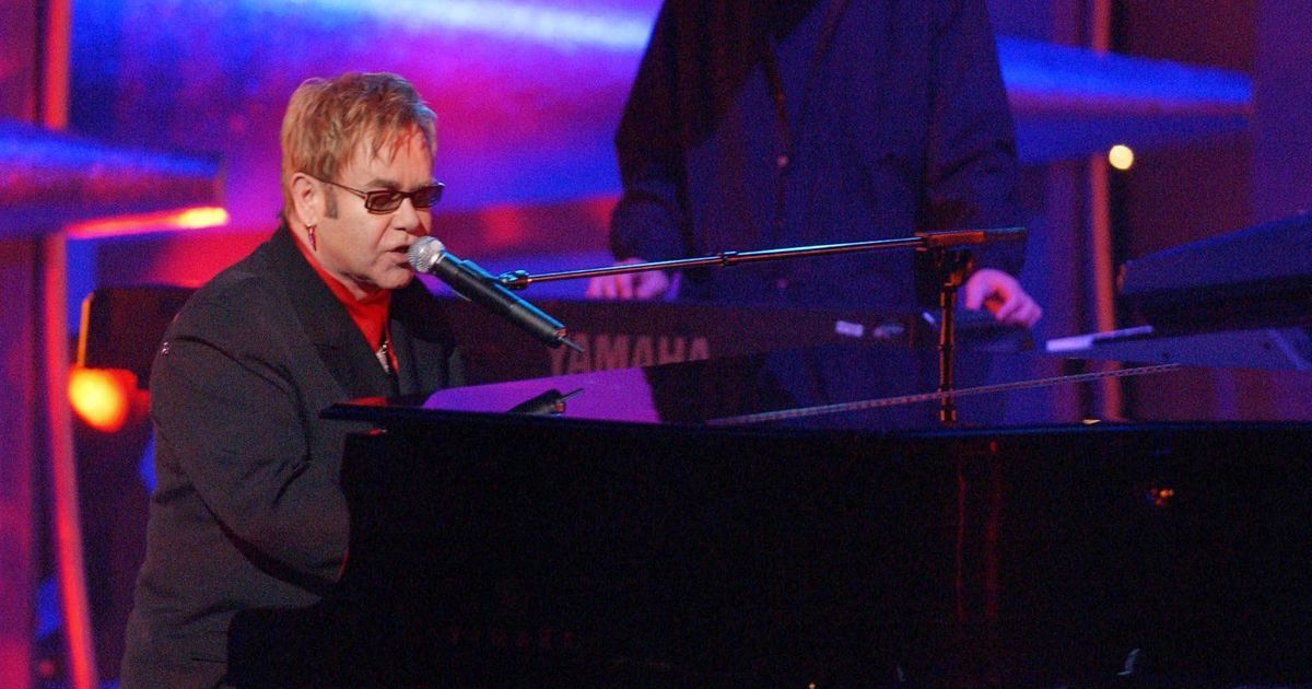 Elton john and swinging richards