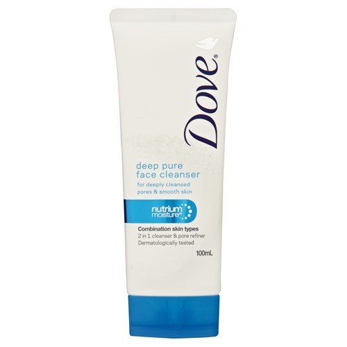 Troubleshoot reccomend Dove facial cleansers