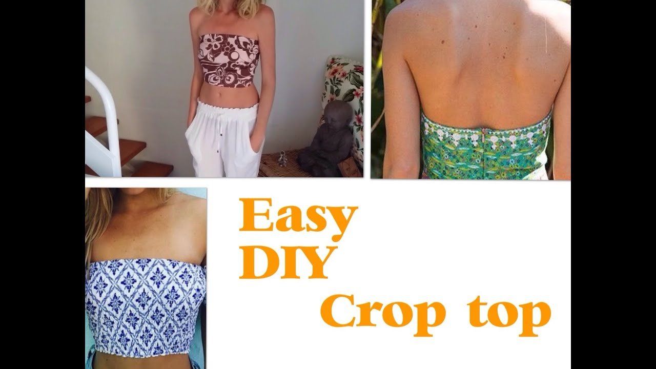 Easy bikini top sewing pattern