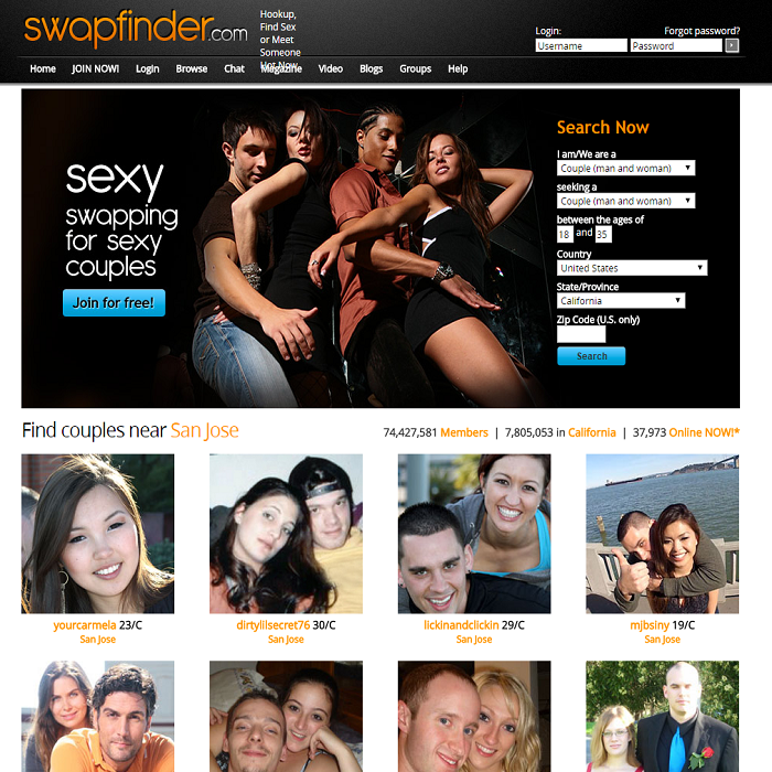 Adult swinger website review