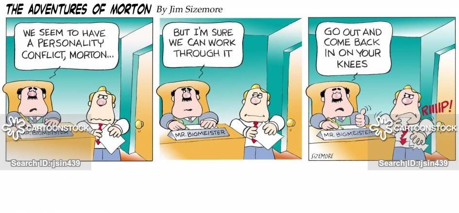 Dew D. reccomend Employee relations cartoon strip