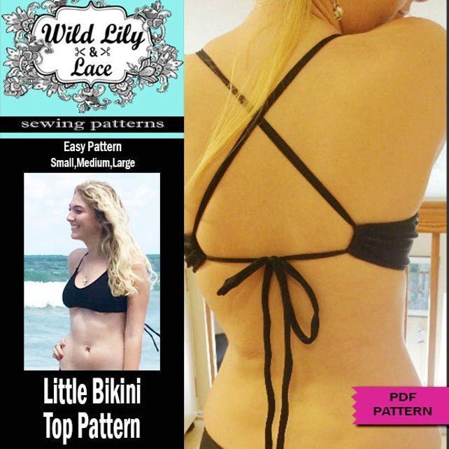 best of Pattern top Easy bikini sewing
