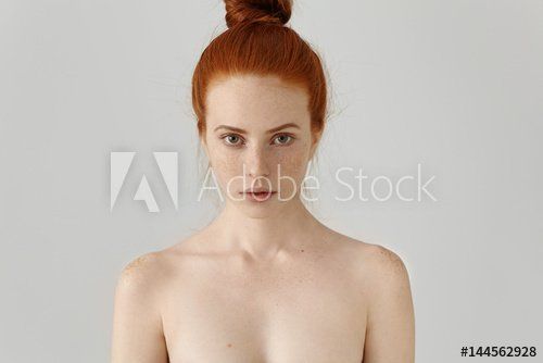 Redhead no clothes