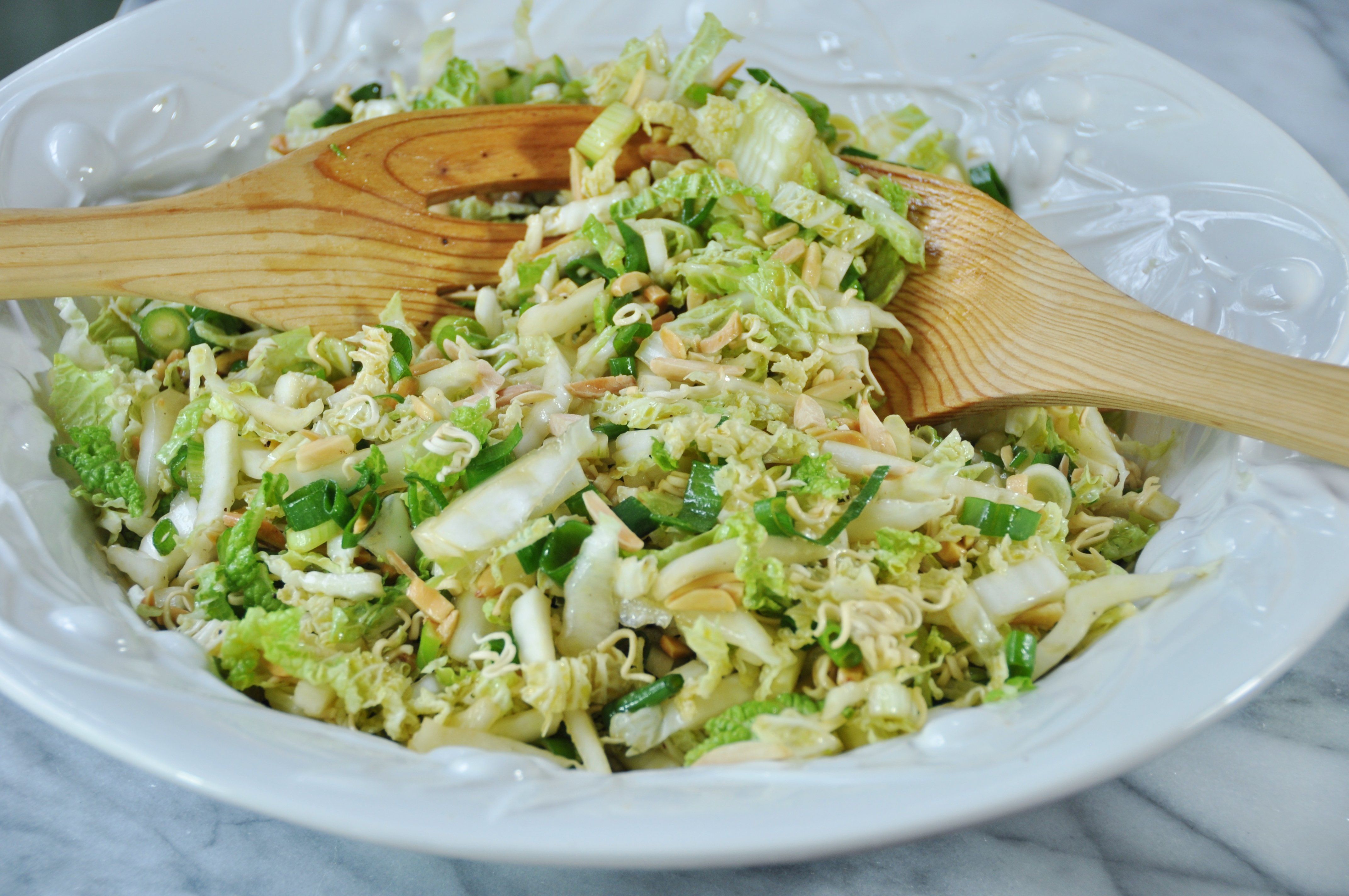 The T. reccomend Asian cabbage recipe salad