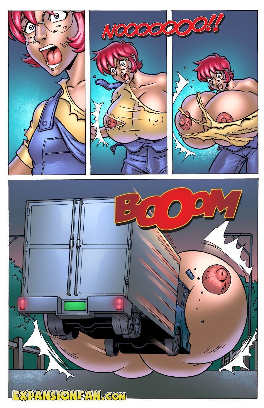 Boob expansion inflation pics comics