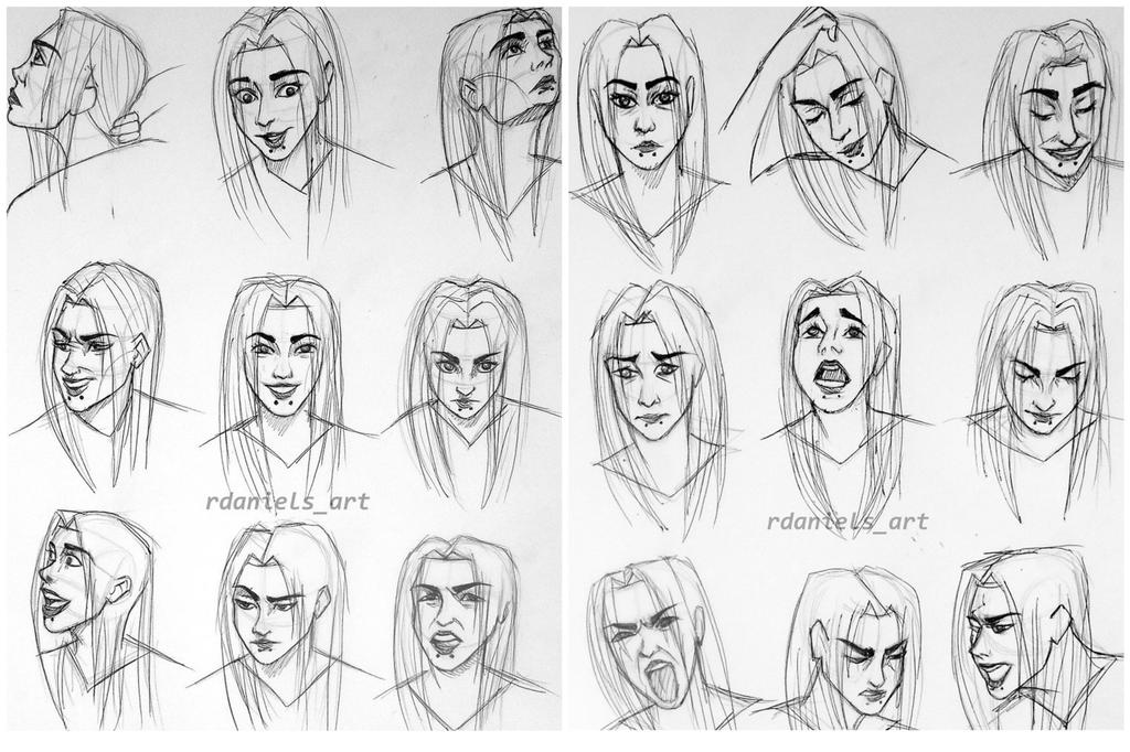 best of Facial expressions Art