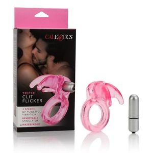best of Cock vibrating ring flicker clit Triple