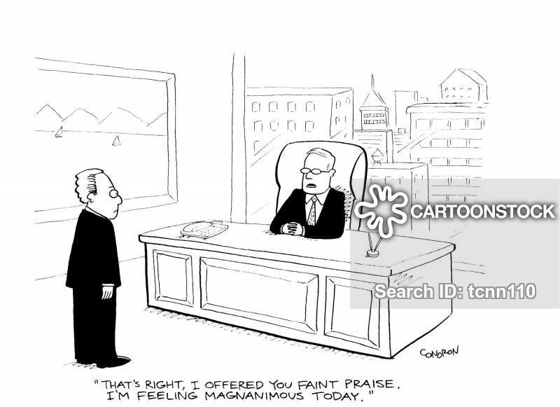 Employee relations cartoon strip