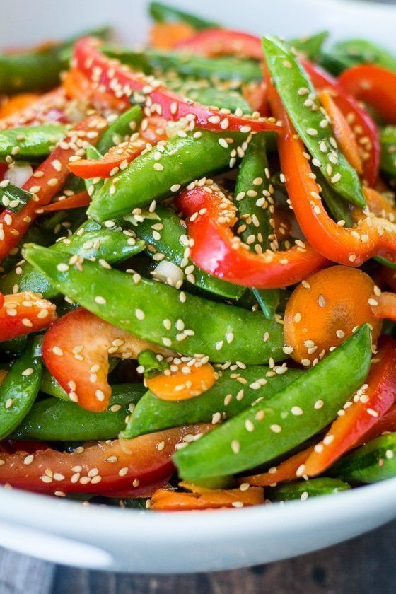 Sundance K. reccomend Asian pea salad
