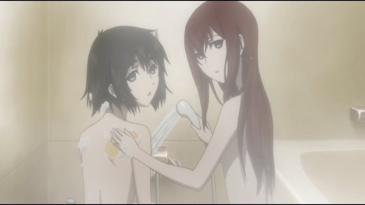 Hog reccomend Lesbian anime in shower