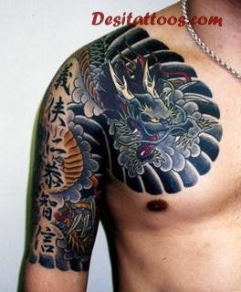 Asian picture tattoo