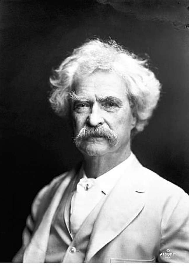 Wildberry reccomend Mark twain on peeing