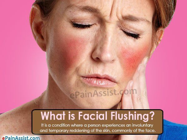 best of Causes pressure High facial flushing blood