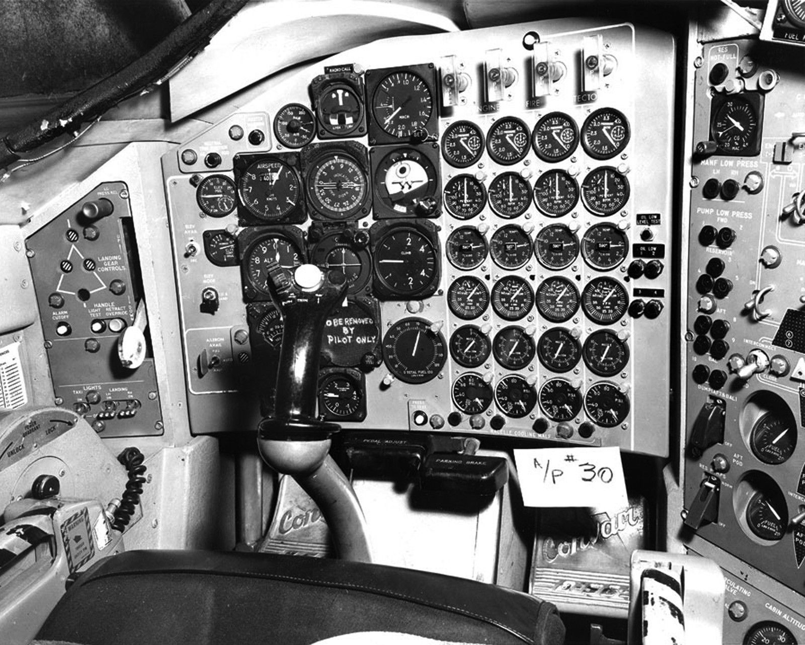 B58 hustler cockpit