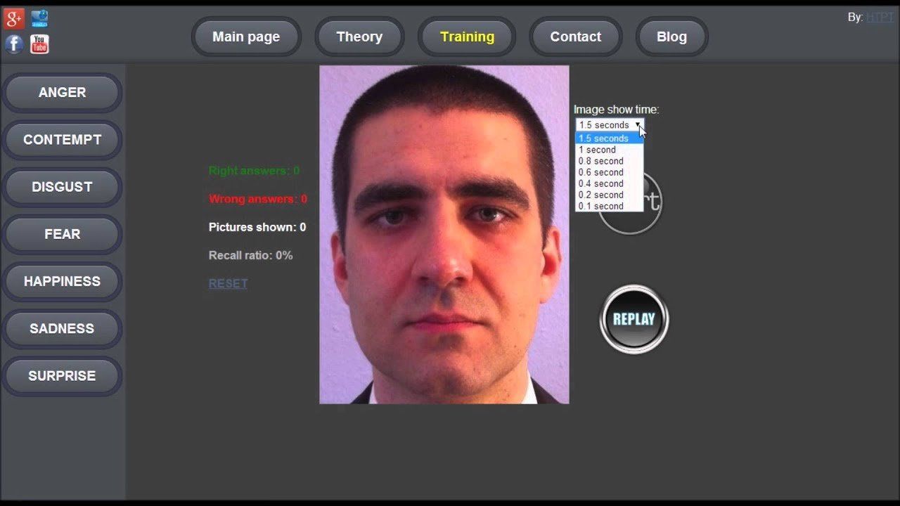 Facial emotion software