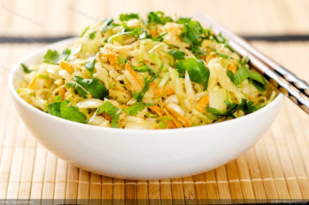 Asian cabbage recipe salad