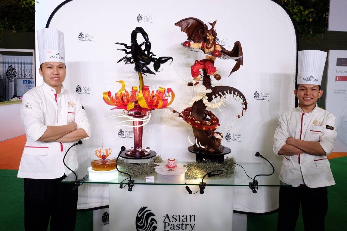 Asian pastry cup