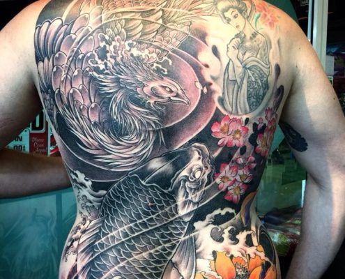Asian picture tattoo
