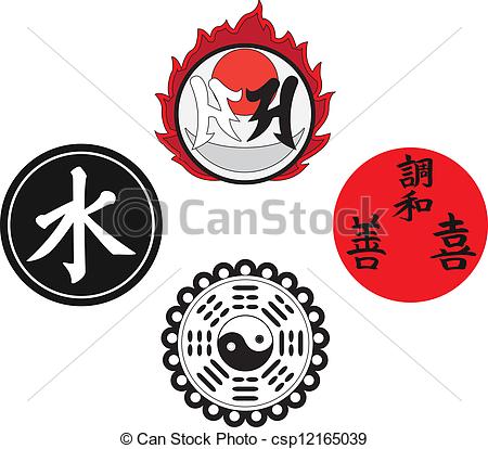 Asian religious symbols