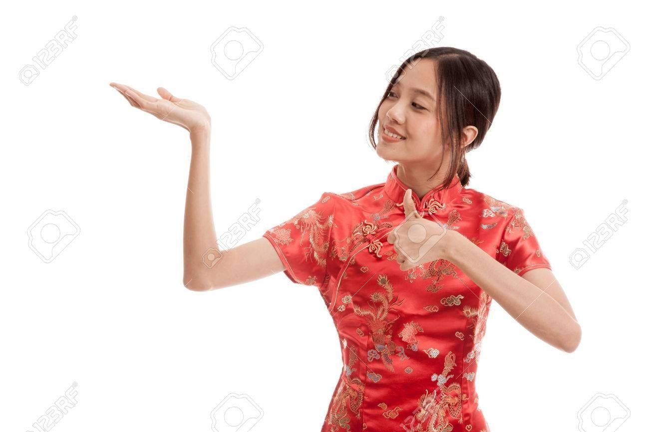 Asian hand up dress