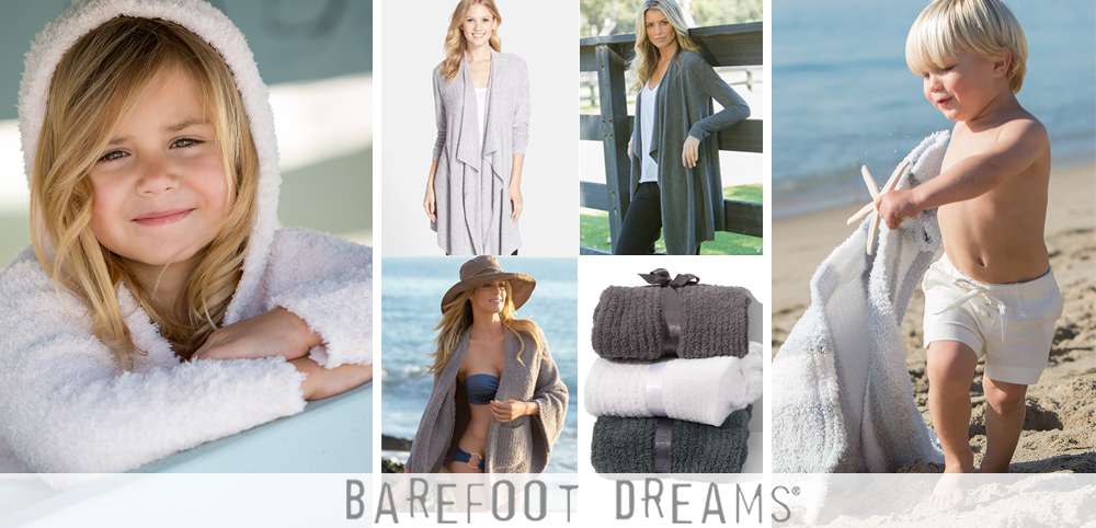 best of Dreams adult throw Barefoot