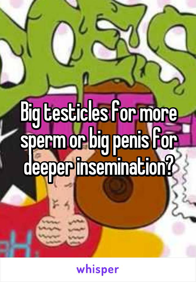 best of More Big sperm testicles