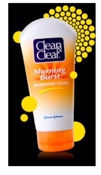 Moonshine reccomend Clean & clear in shower facial