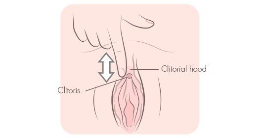 Amateur chick clitoris stimulation at public place