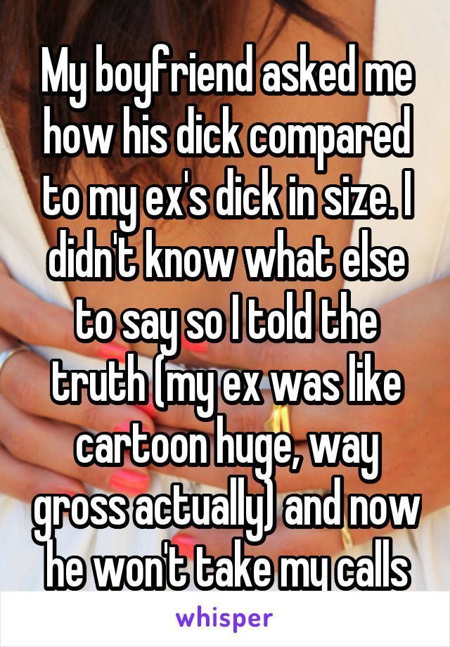best of Dick Compare my