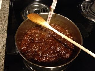 Cooking great hot hot lick making recipe sauce