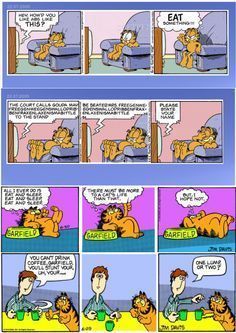Garfield comic strip characters