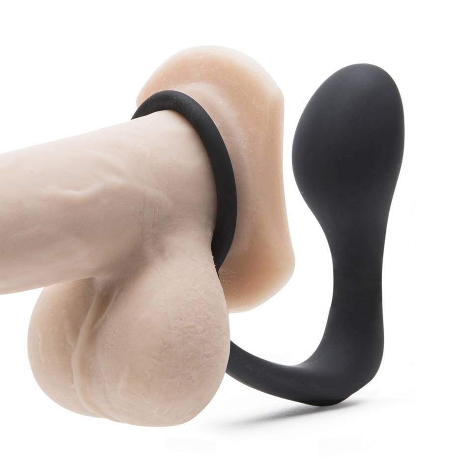 best of Cock combo Silicone plug ring butt