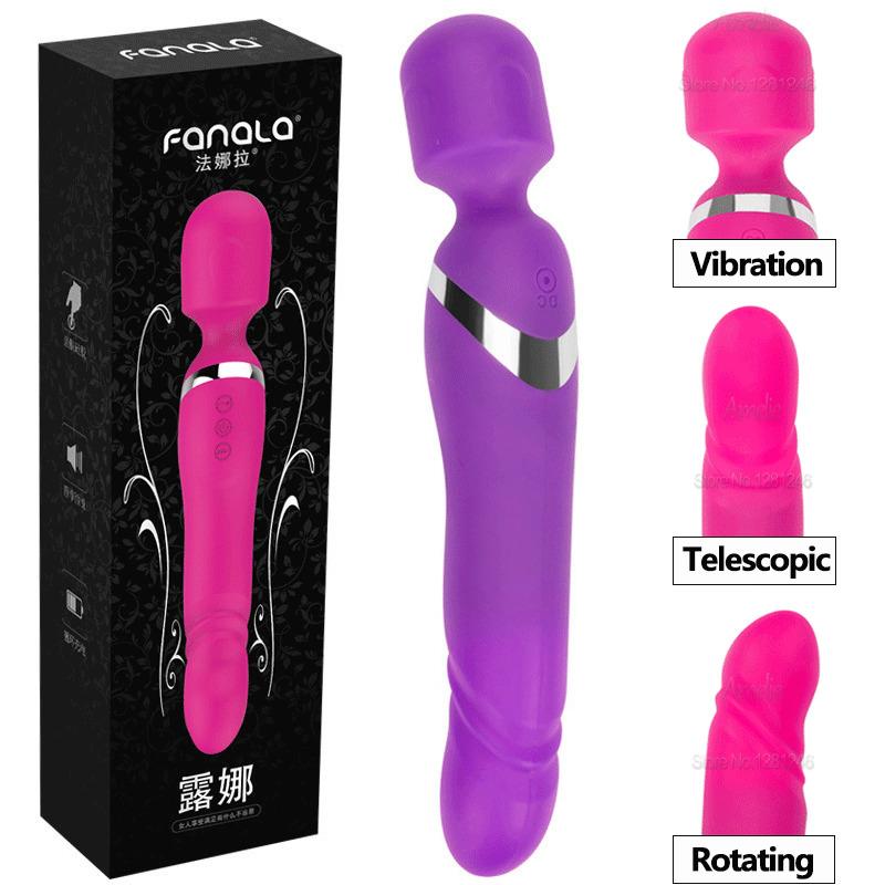 Violet glow vibrator anal