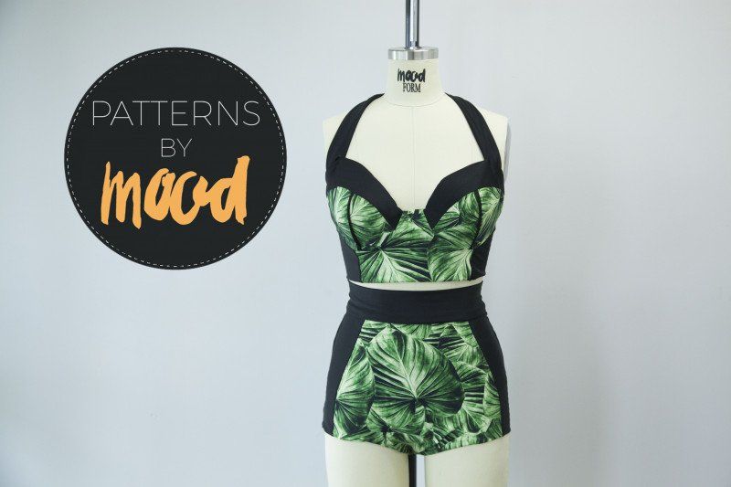 Easy bikini top sewing pattern