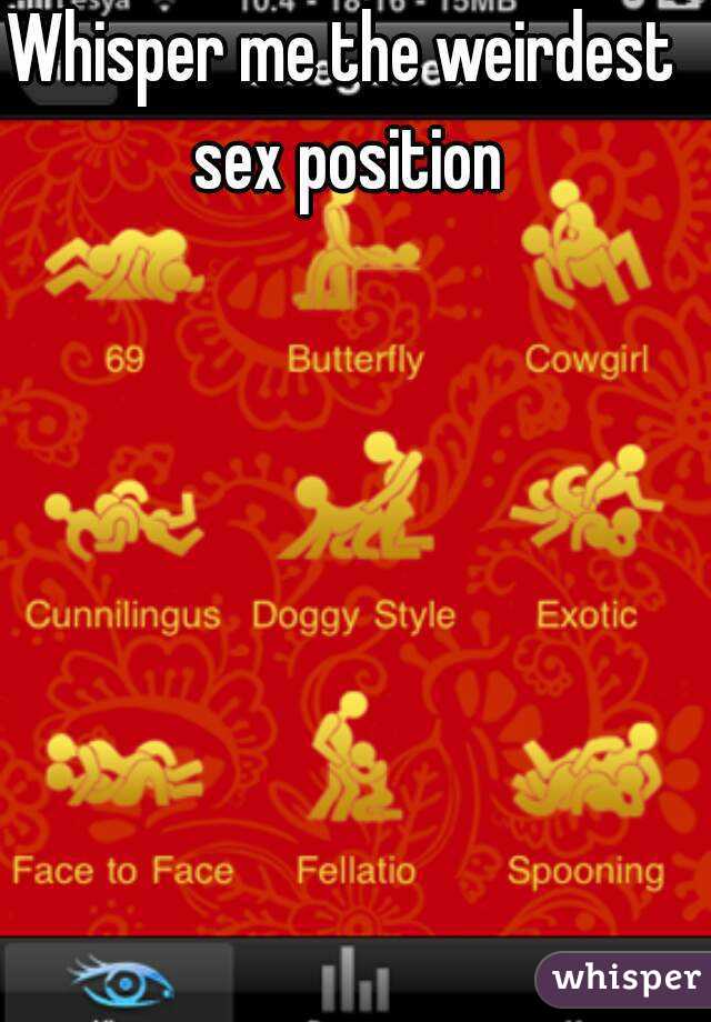 best of Position Wierdest sex