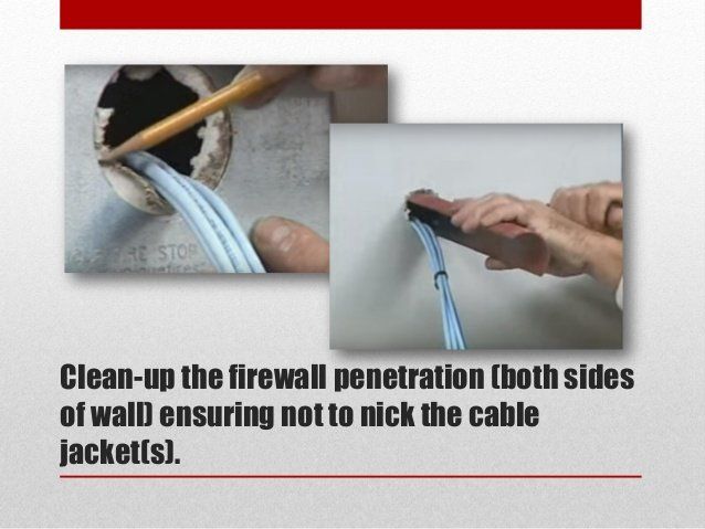 Firewall penetration sleeve